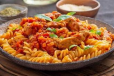 PASTA CHICKEN WITH RED SAUSE