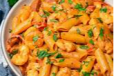 PASTA ZINGER PRAWNS