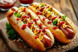 Special Mix Hot Dog Sandwich
