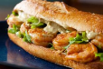 Special Squid With Prawns Sandwich
