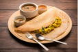 Masala Dosa And Sambar + Chutney
