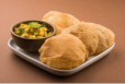 Poori (3 Pcs) And Baaji