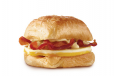 Bacon, Egg And Swiss Croissant Sandwich