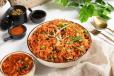 Vegetable Triple Schezwan Fried Rice (A)