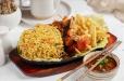 Prawns Shashlik Sizzler.