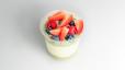 Matcha Coconut Chia Parfait Jar