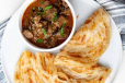 2 Paratha With Chicken Or Beef Curry