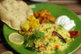 Lemon Rice With Veg Kadai