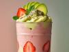 Avocado and Strawberry Milkshake