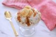 Banana Toffee With Ice Cream