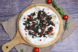 Labneh with Spinach