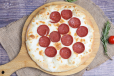 Qashqawan with pepperoni