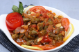 Okra with oil