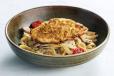 Crostini Chicken with Fettuccine
