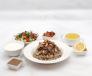 Lamb with oriental Rice Business Lunch