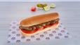 Fried Makanek Sandwich