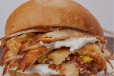 Triple FFF Chicken Shawarma Burger