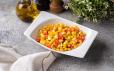 Sweetcorn and peppers salad
