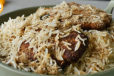 Chapli Kabab Biryani