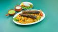 Mutton Kabab Biryani