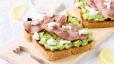 Goat Cheese and Bacon Avocado Toast