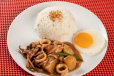 Adobong Pusit Silog