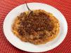 Tortang Talong With Beef Giniling With Rice