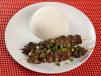 Grilled Chicken Liver With Rice