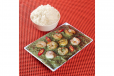Laing Shrimp with rice
