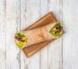 Portobello Artichoke and Pesto Hummus Wrap