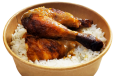 Rice Toppings Quarter Chicken