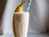 Banana With Milk Juice