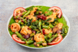 Prawns and beans