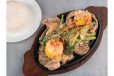 Sizziling Bulalo Steak With Rice