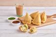Mutter Paneer Samosa 2 Pcs