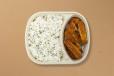 Fried Chicken Breast with Rice