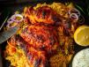 Chicken Charcoal Biryani Half