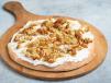 Labneh With Falafel Mix Manakish