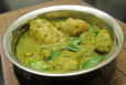 Green Chicken Handi