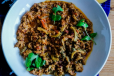 Keema Karela ( mutton )