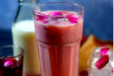 Rooh Afza With Milk