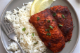 Fish Fry with White Rice