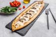 Chicken mushroom Pide