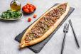 Meat cubes Pide