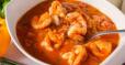 Shrimp Soup with Red Sauce