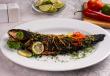 Grilled Mullet with Bran Meal