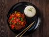 Spicy beef with bell pepper