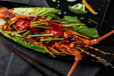 Sizzling/Hot Pan Whole Lobster