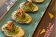 Piqueos Navidenos Con Guacamole Langostinos ( 3 Pcs)