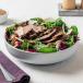 Roast Beef and Crunchy Mushroom Salad